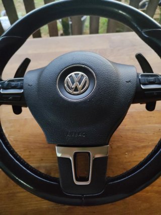 Volante multifuncion Volkswagen con levas