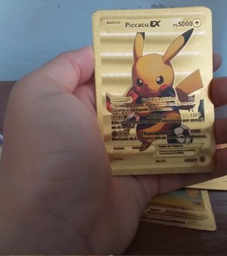 Carta Pokémon Dorada Super Fire Dragon