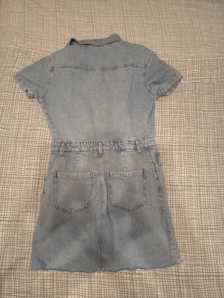Vestido corto vaquero Kiabi