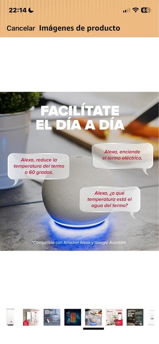 Termo eléctrico Ariston Velis Pro WIFI 80Lt
