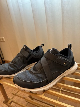 Tenis Kalenji Decathlon Negros/Grises