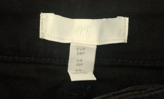 Pantalón negro talla 38.