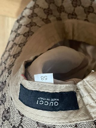 Gorro Monograma estilo Gucci  GG Talla 58 cm