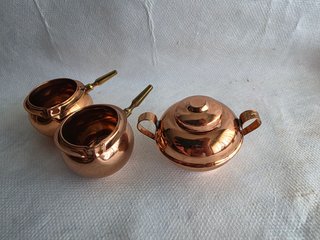 Set Utensilios Cocina Miniatura Metal.