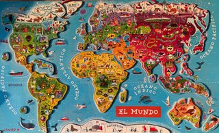 Mapa Mundi Educativo Janod Imanes