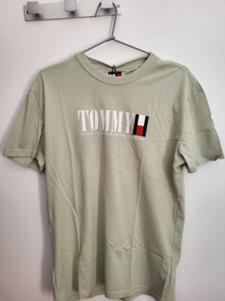 Camiseta Tommy Jeans Verde Talla S