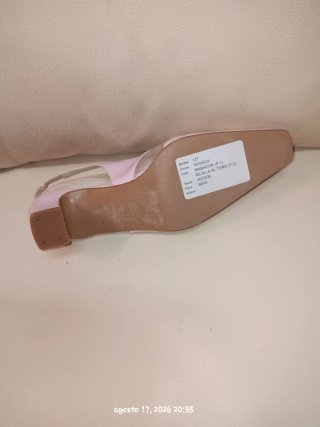 Zapatos ANACALZA piel rosa T.37