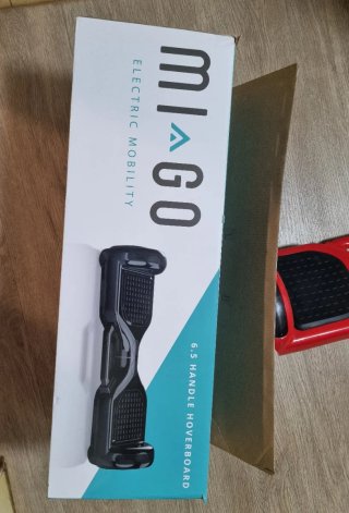 Patinete eléctrico Hoverboard rojo