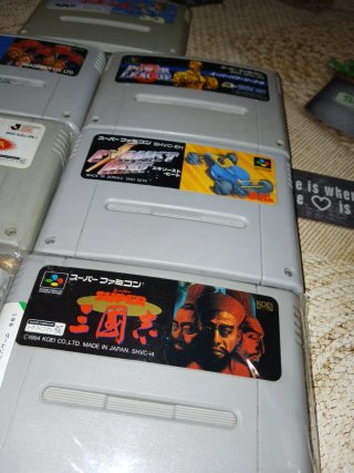 Lote 7 juegos Super Famicom
