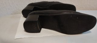 Mocasines chica piel negros T 37