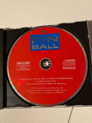 Videojuego Philips CD-i Pinball