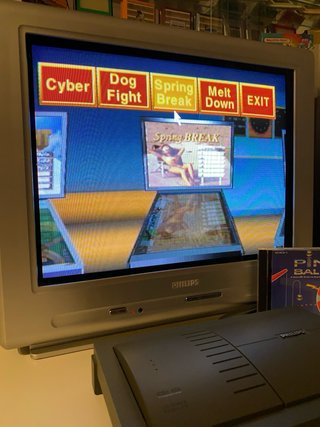 Videojuego Philips CD-i Pinball