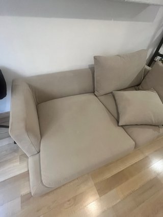 Sofá 3 plazas beige confort diseño OPORTUNIDAD
