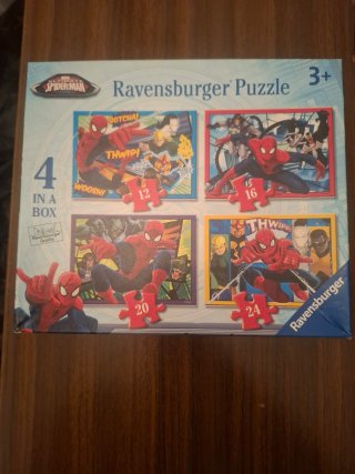 Puzzle Ravensburger Spiderman 4 en 1