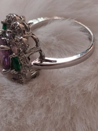 Anillo Vintage Chapado Plata