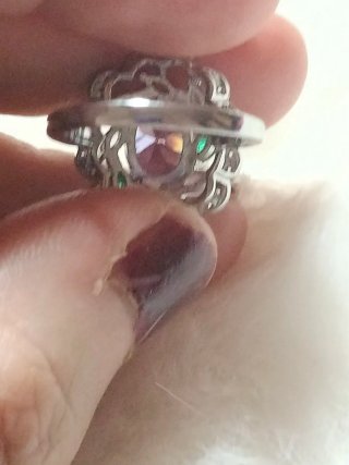 Anillo Vintage Chapado Plata