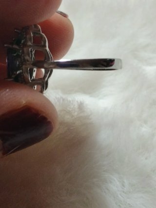 Anillo Vintage Chapado Plata