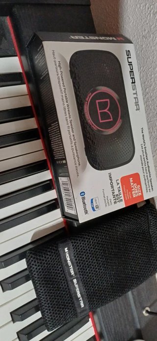 Altavoz Monster Superstar Negro/Rosa