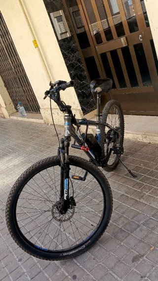 Bicicleta eléctrica con pedaleo asistido