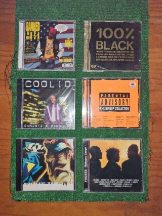 Lote 20 CDs Música Rap Hip Hop R&B