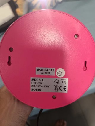 Flexo infantil rosa