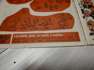 Lote +60 revistas Cavall Fort años 70s