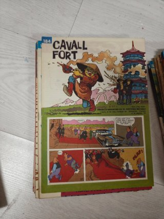 Lote +60 revistas Cavall Fort años 70s