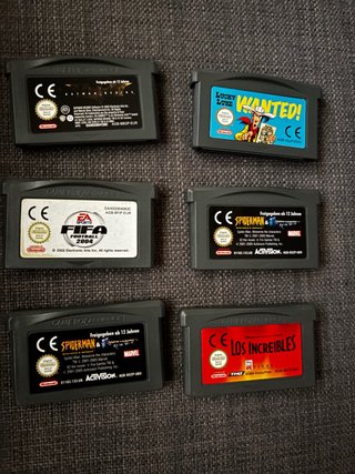 Juegos GBA - Precio por unidad en la descripción