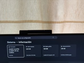 Ordenador Lenovo All in One Negro