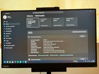 Ordenador Lenovo All in One Negro
