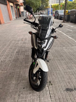 Honda NC750X DTC Gris/Blanco