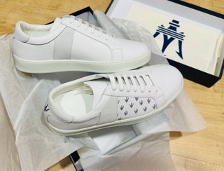Zapatillas Maserati Cuero Blancas Talla 42
