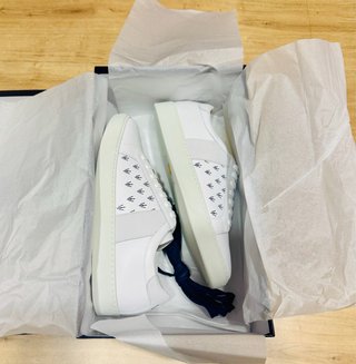 Zapatillas Maserati Cuero Blancas Talla 42