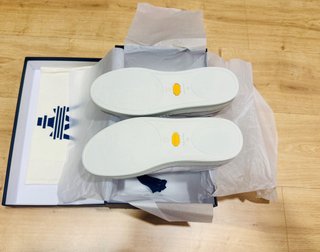 Zapatillas Maserati Cuero Blancas Talla 42