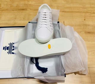 Zapatillas Maserati Cuero Blancas Talla 42