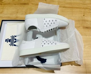 Zapatillas Maserati Cuero Blancas Talla 42