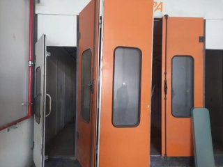 Cabina de pintura industrial