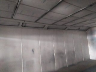Cabina de pintura industrial