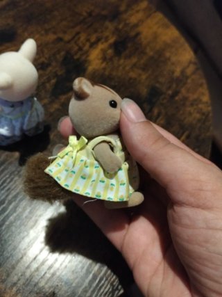 Figuras Sylvanian Families Conejo y Ardilla
