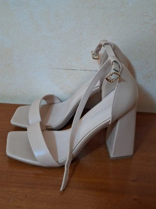Sandali tacco largo lunghezza 25,5cm