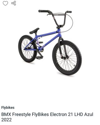 Bicicleta BMX FlyBikes Electron Azul 2024