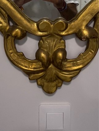 Espejo Barroco Vintage Dorado 95x64 cm