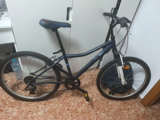 Bicicleta BTWIN azul