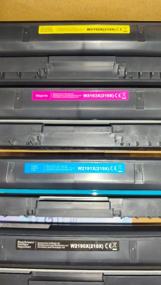 Pack 4 Cartuchos Tóner myCartridge 219X