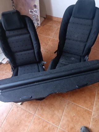 Asientos traseros Peugeot 307 SW y cubierta