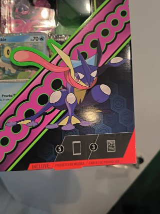 Caja Greninja Fábula Sombría (Pokémon TCG) SELLADA