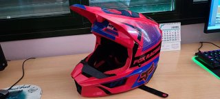 Pitbike 125 4T con Casco FOX V1