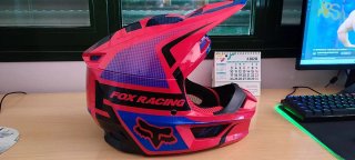 Pitbike 125 4T con Casco FOX V1