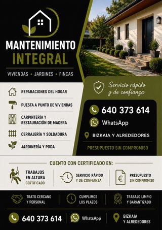 Mantenimiento integral