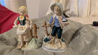 Figuritas porcelana estilo Lladró (16cm)